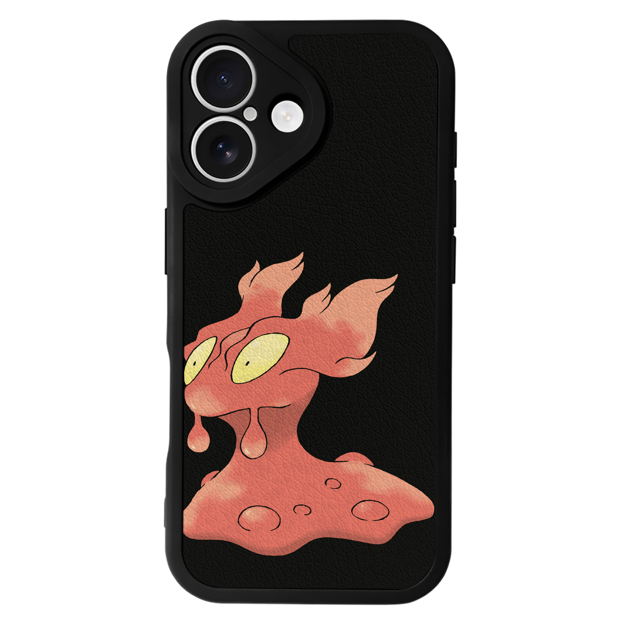 （画像用） ポケットモンスター Pokémon 【iPhone 16シリーズ対応】シリコンスマホケース（レザー調） 材質：シリコン